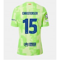 Fotbalové Dres Barcelona Andreas Christensen #15 Alternativní 2024-25 Krátký Rukáv